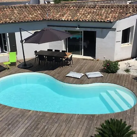 Villa Très Belle Villa, 4 Chambres, Piscine Et Jacuzzi Rivedoux-Plage